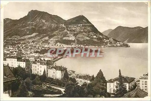 Cartes postales moderne Lugano Monte Bre e Boglia