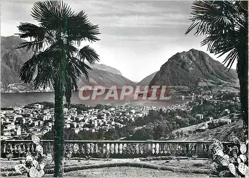 Cartes postales moderne Lugano Monte S Salvatore