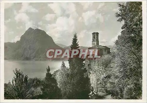 Cartes postales moderne Lugano Eglise de Castagnola