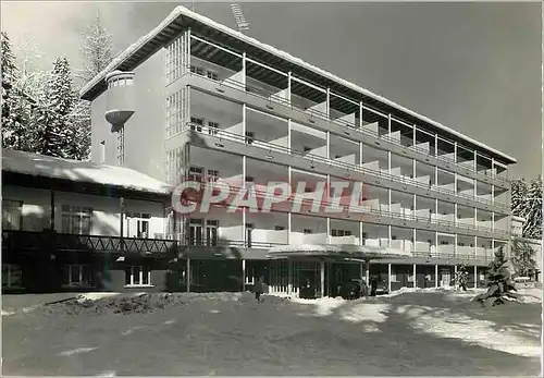 Moderne Karte Montana-Vermala Hotel Valaisia