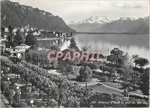Cartes postales moderne Montreux et Denis du Midi
