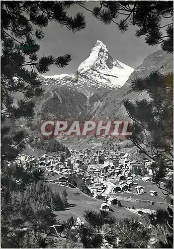 Cartes postales moderne Zermatt Matterhorn