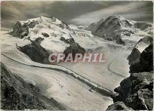 Cartes postales moderne Zermatt Monte Rosa