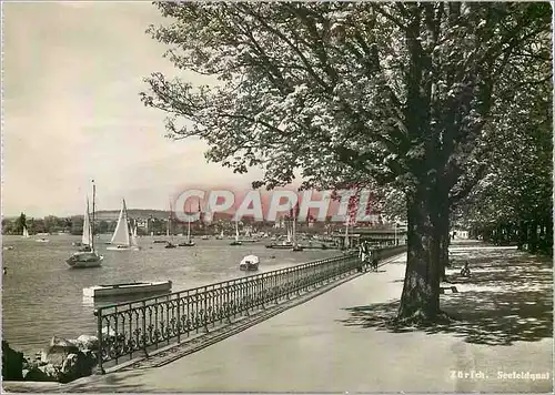 Cartes postales moderne Zurich Seefeldqual