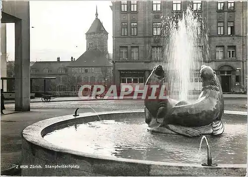 Cartes postales moderne Zurich Stampfenbachplatz
