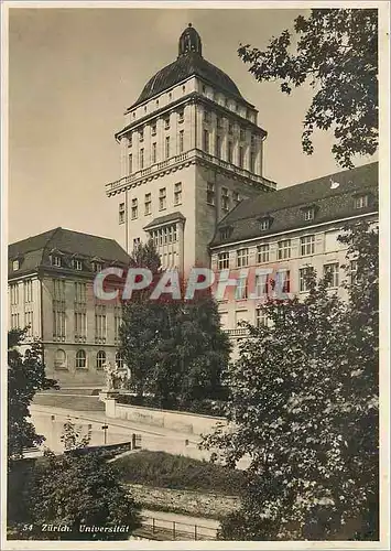 Cartes postales moderne Zurich Universttat