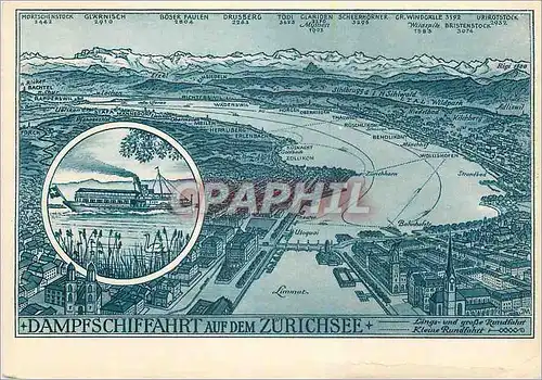 Cartes postales moderne Zurich