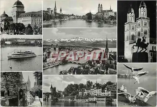 Cartes postales moderne Zurich
