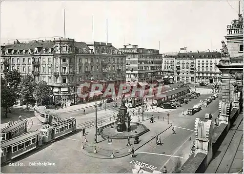 Cartes postales moderne Zurich Bahuholplaix