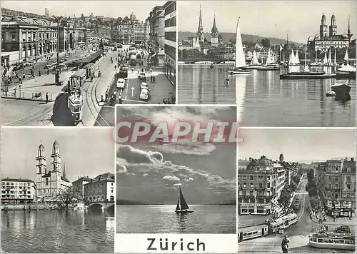 Moderne Karte Zurich