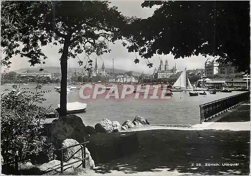 Cartes postales moderne Zurich Utoquai
