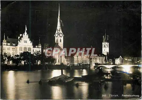 Cartes postales moderne Zurich Festbeleuchtung