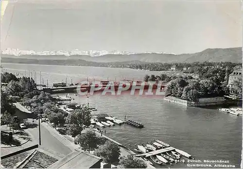 Cartes postales moderne Zurich Bauschanzili