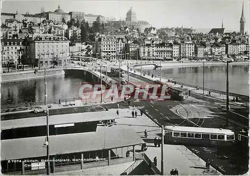 Cartes postales moderne Zurich Tramway
