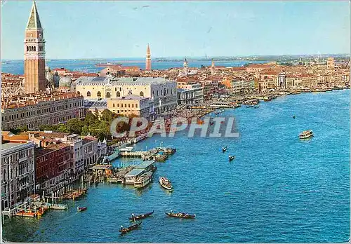 Moderne Karte Venezia Panorama