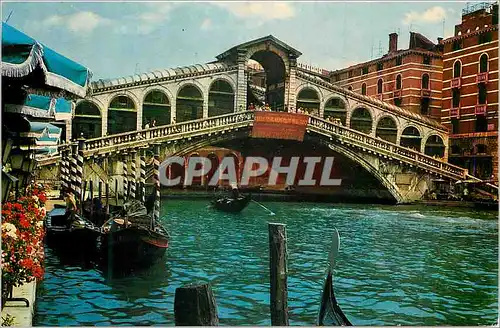 Cartes postales moderne Venezia Pont de Rialto