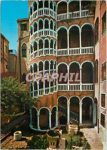 Moderne Karte Venezia Escalier a Bovolo du Palais Contarini de Bovolo