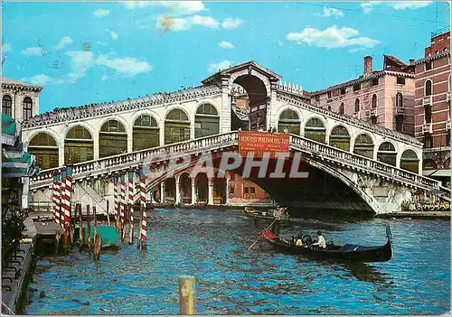 Cartes postales moderne Venezia Pont de Rialto