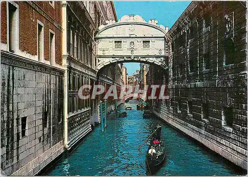 Cartes postales moderne Venezia Pont des Soupirs