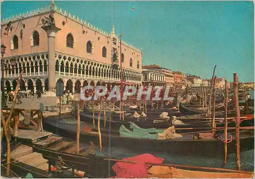 Cartes postales moderne Venezia Palais du Duc Rivage des slaves