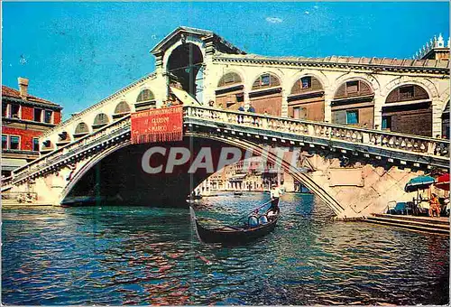 Cartes postales moderne Venezia Le Pont de Rialto