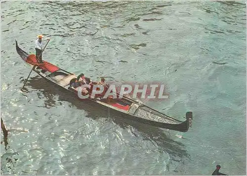 Cartes postales moderne Venezia La gondole caracteristique