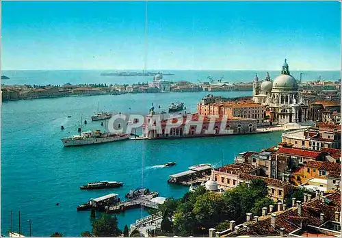 Cartes postales moderne Venezia Eglise du Salut (nocturne)