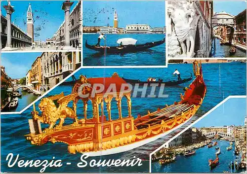 Cartes postales moderne Venezia Palais des Doges