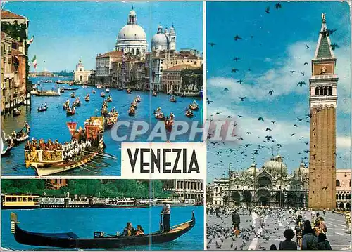 Cartes postales moderne Venezia Canal Grand Regale historique