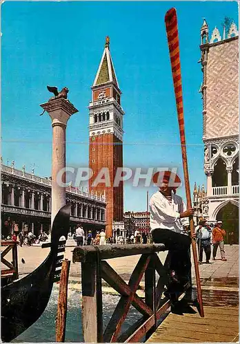 Moderne Karte Venezia Grand Canal Ca Fascari et le Nouveau Canal