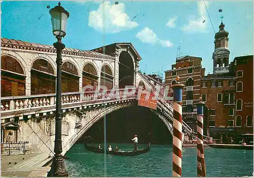 Moderne Karte Venezia Pont des Soupirs