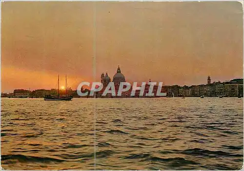 Moderne Karte Venezia Pont des Soupirs