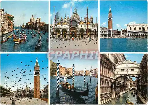 Cartes postales moderne Venezia Pont de Soupirs