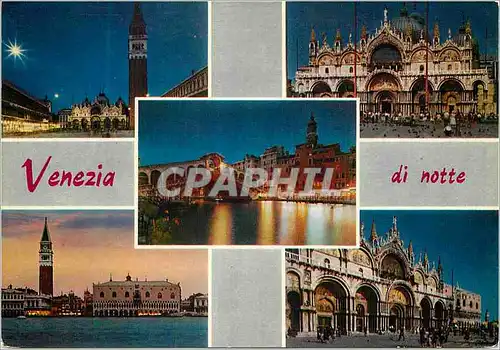 Cartes postales moderne Venezia de nuit