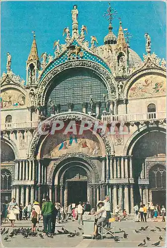 Cartes postales moderne Venezia Particulier de la Basilique de Saint-Marc