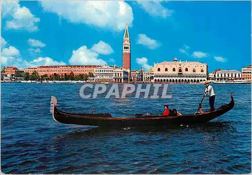 Moderne Karte Venezia Panorama