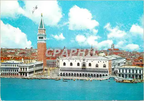 Cartes postales moderne Venezia Le Bassin de Saint-Marc