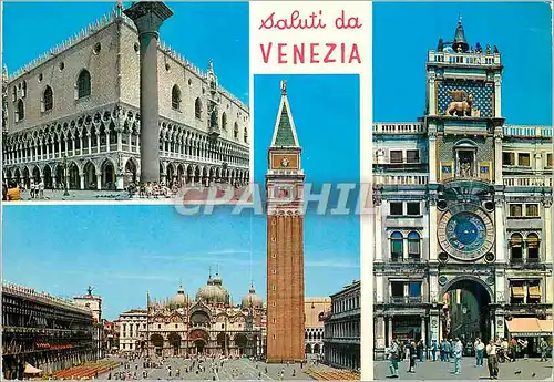 Moderne Karte Venezia