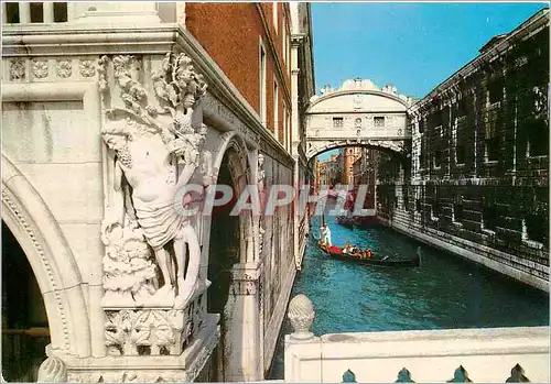Cartes postales moderne Venezia Pont des Soupirs