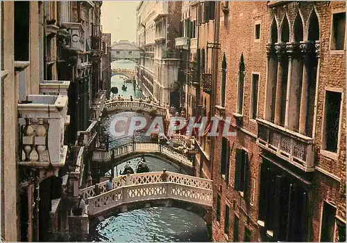 Moderne Karte Venezia Rio di Canonica