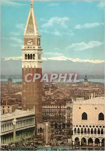 Moderne Karte Venezia Vue panoramique de Venise