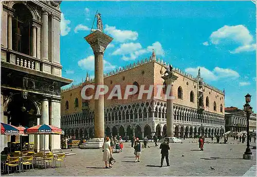 Cartes postales moderne Venezia La Jetee et le Palais Ducal