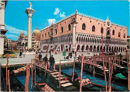 Cartes postales moderne Venezia Le mole et Palais Ducal