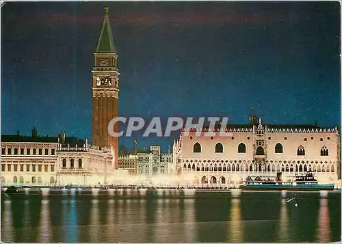 Cartes postales moderne Venezia San Marco de nuit