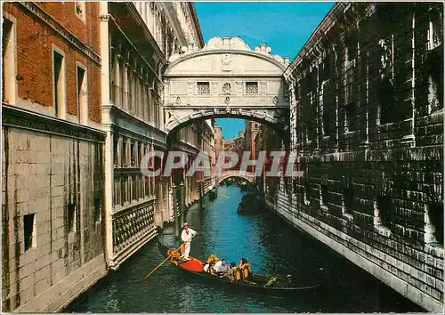 Cartes postales moderne Venezia Pont des Soupirs