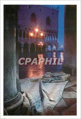 Cartes postales moderne Venezia Rose Noire