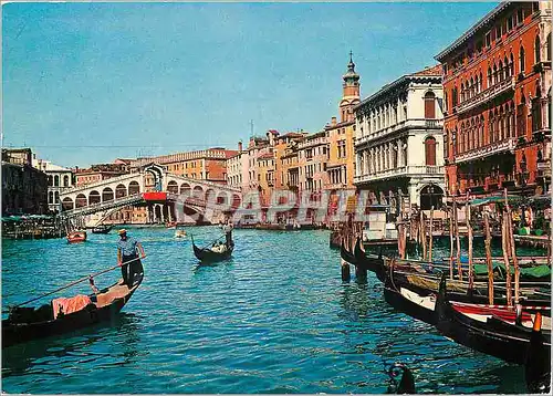 Cartes postales moderne Venezia Pont de Rialto