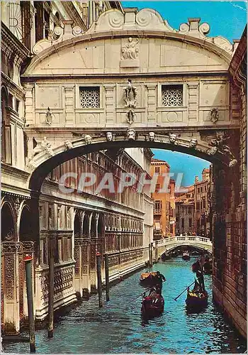 Cartes postales moderne Venezia Pont des Soupirs