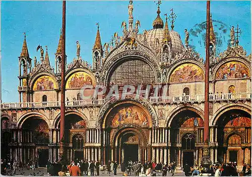 Cartes postales moderne Venezia Basilique Saint-Marc