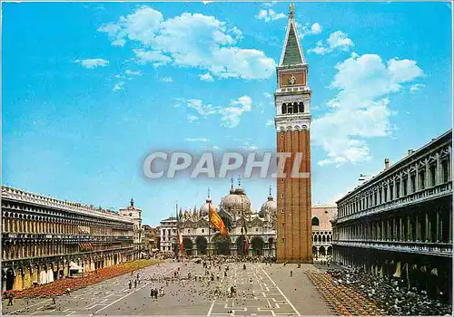 Cartes postales moderne Venezia Place Saint-Marc